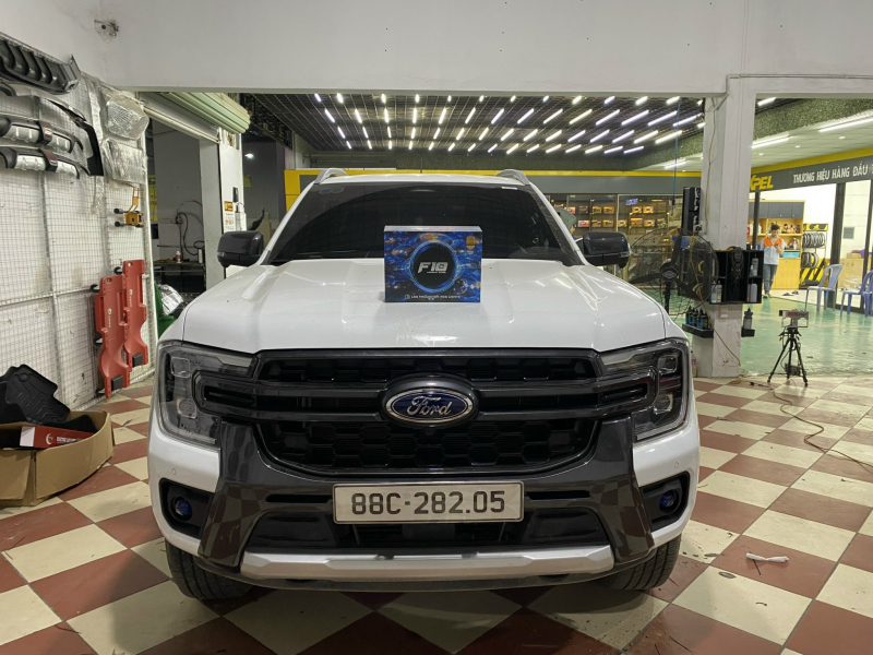 Độ đèn nâng cấp ánh sáng Nâng cấp bi gầm tăng sáng cho xe Ford Ranger